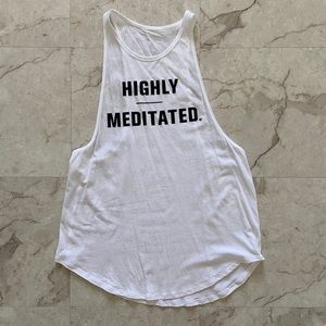 Lululemon highly meditated tank